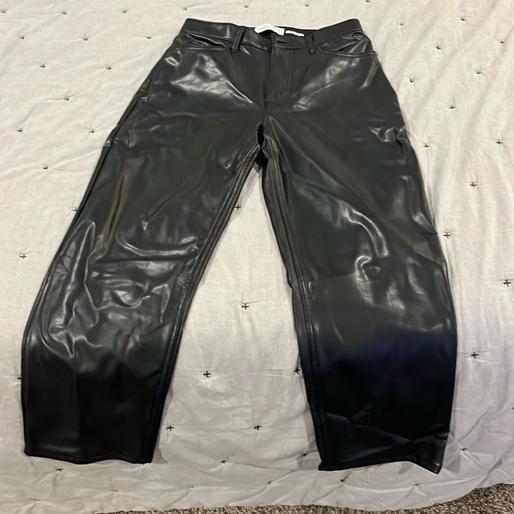 Abercrombie Vegan Leather Pants